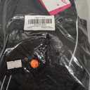 LAZAWG Women Sauna Suit Sweat Shirt Long Sleeve Sweat Jackets for Fitness Gym Running Exercise Slimming (Small, Black-5088)