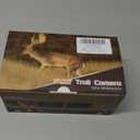 MAXDONE Solar WiFi Trail Camera Bluetooth Game Camera, 4K 64MP Wildlife Cameras 2000mAh Built-in Battery Rechargeable Power Hunting Cameras with Night Vision Trail Cam Bluetooth Wi-Fi Deer Cams (PH960W-1)