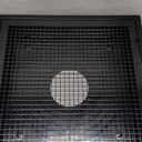 2'x2' Lay-In Return Grille with Egg Crate Filter Grid (1 Pack, Black)