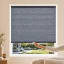 CHICOLOGY Cordless Cellular Shades, Room Darkening, Ocean, 30x64