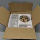 Plug in Pendant Light for Ceiling, 7.09 Inch Vintage Light Fixtures Clear Glass Lampshade 14Ft Hanging Lights with Plug in Cord On/Off Switches Industrial Pendant Lights for Bedroom Living Room