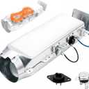 DC97-14486A Dryer Heating Element 5-Piece Repair Kit, with DC47-00019A Thermostat & Fuse, for Samsung Dryer DV42H5000EW/A3 DV45H7000EW/A2 DV40J3000EW/A2, Replaces DC97-14486D AP4342351 DC97-08891A