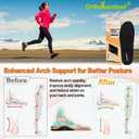 Full Length Insoles Balancer and Additional Cushion Pad for Leg Length Discrepancy 46