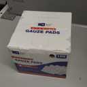 100pc Large Sterile Gauze Pads 4x4 Sterile for Wounds Bulk - 12ply Woven Gauze Sponges 4x4 Sterile - USP IV Breathable Mesh 4x4 Gauze Pads Sterile for Enhanced Absorption - First Aid Medical