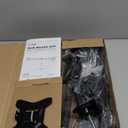 ErGear Dual Monitor Stand, Heavy Duty Adjustable Monitor Desk Mount for 2 Screens up to 32 Inches, Fully Adjustable Height, Tilt, Swivel, Rotate, Supports 17.6 lbs per Monitor Arm, Easy Installation (Black)