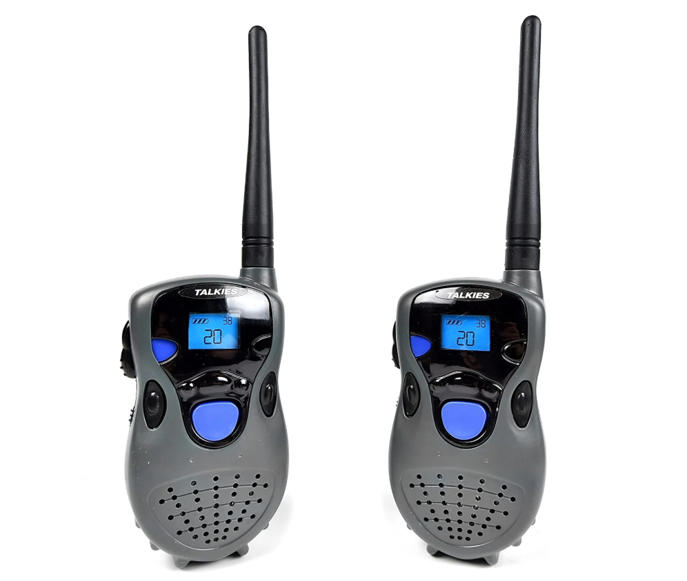 Maxx Action Durable Walkie Talkie Set kids 5+ Camando Series Morse Code NEW