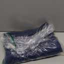 BGment Rod Pocket and Back Tab Blackout Curtains for Bedroom - Thermal Insulated Room Darkening Curtains for Living Room, 42x63 inch, 2 Window Curtain Panels, Navy Blue