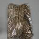 75 Pcs Christmas Glitter Branches 3 Styles Artificial Christmas Picks Berries Stems Pine Needles Floral Twig Spray for Xmas Tree Ornaments DIY Wreath Garland(Champagne Gold)