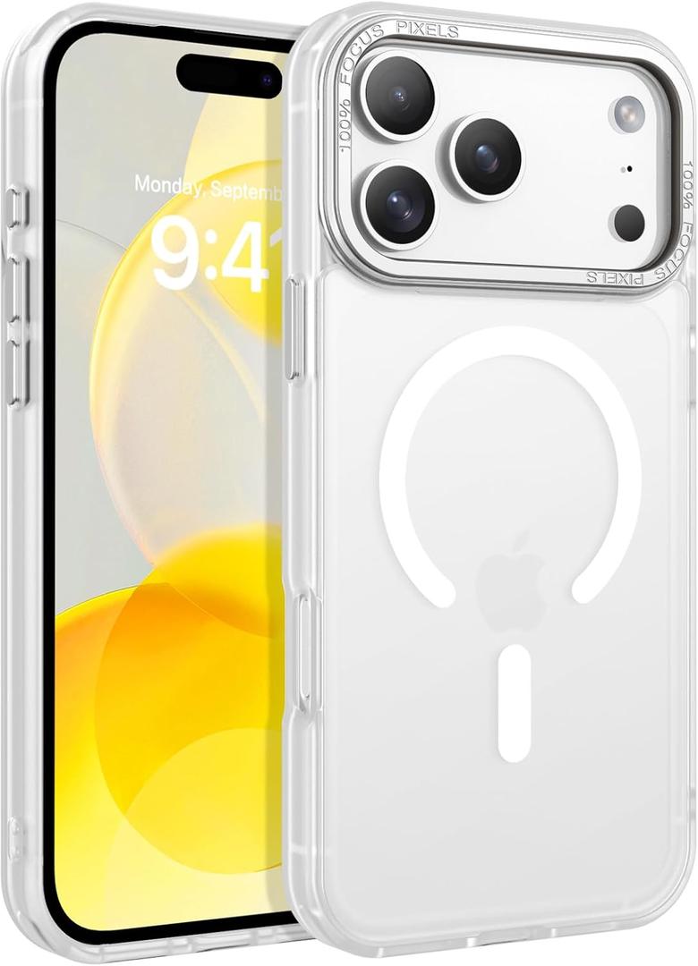 YINLAI Case for iPhone 17 Pro Max 6.9-Inch, White