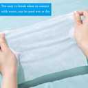 3 x Disposable Face Towels, 100 Count, Thick Facial Tissue for Cleansing, Skincare and Makeup Remover