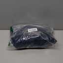 Amazon Basics Lightweight Super Soft Luxury Wrinkle Free Breathable Microfiber 3 Piece Fitted Sheet Set with 14-Inch Deep Pockets, Twin XL, Navy Blue, Solid