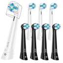 8PCS Replacement Heads Compatible with Oral B iO 3 4 5 6 7 8 9 10 Series Electric Toothbrush,Gum Care Toothbrush Head Compatible with Oral b iO Replacement Heads