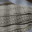 Levtex Home Mills Waffle King/Cal King Quilt Set (106x92in) with 2 Pillow Shams (36x20in) - Taupe - Cotton Waffle King Size Quilt Bedding Set - Lightweight, Soft, Pre-Washed