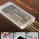 MAGIC JOHN 3rd Gen Upgraded for iPhone 17 Pro Max Screen Protector 6.9 Inch,HD Clear,Shatterproof Tempered Film,Auto Dust-Elimination,Bubble Free,Easy Installation,2 Pack