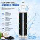 Refresh Refrigerator Water Filter Replacement for LG LT600P, 9990, 3-Pack | R-9990 replaces 5231JA2006A, 5231JA2006B, Kenmore 46-9990, LT600; fits LG & Kenmore fridges; Tested to NSF/ANSI 42