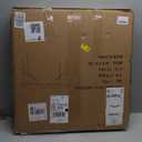 4Ft Folding Table Adjustable Height Portable Folding Tables Heavy Duty 400 lbs Capacity, Wood Grain Tabletop for Working Meeting Parties, Picnic, Camping, Weddings, Garden Dining-Black (4FT)