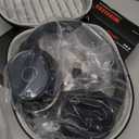 ZIHNIC Active Noise Cancelling Headphones, 40H Playtime Wireless Bluetooth Headset with Deep Bass Hi-Fi Stereo Sound,Comfortable Earpads for Travel/Home/Office (Black)