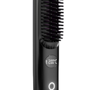 2026 Upgraded Cordless Hair Straightener Brush, Fast Heating Portable Hair Straightener Comb for Women Travel Essentials 3 Adjustable Temperature Blac