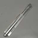 12-Inch Long Expendable and Reversible Pullout Closet Wardrobe Valet Rod with Installation screws (Matte Chrome)