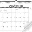5 x 2026 Wall Calendar  18-Month Planner from January 2026 to June 2027, Stylish Monthly Planner for Home & Office Use