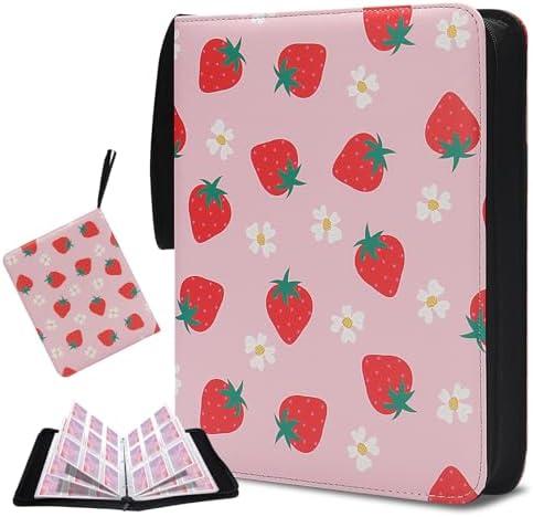 Card Binder 900 Pockets, HYNANCE Trading Card Binder 9-Pocket Card Collector Album with 50 Removable Sleeves Card Collection Storage for Boys and Girls