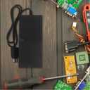 Generic Power Supply Brick Adapter with Built-in Cooling Fan 135W Replacement Charger Cord Us Plug Auto Voltage for Game Console