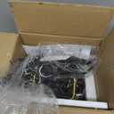 Buyplus Outdoor Heaters for Patio, 1500W Portable Garage Heater with Overheat Protection & 3S Fast Heating, Non-Slip Cushion, Electric Space Heater for Patio, Garage, Bedroom, Office, Black