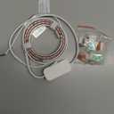 Maxxima 24 in. Hardwired LED Under Cabinet Strip Light, 920 Lumens, 3000K Warm White, Kitchen and Living Room 120V White Cove Lighting, No Power Supply Needed