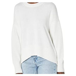 Daily Ritual Women's Boxy Crewneck Sweater. Size Medium