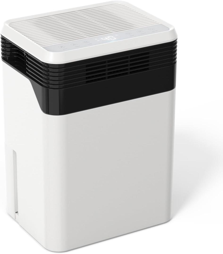 Dehumidifier 101 OZ, Dehumidifier for Bedroom (1000 sq. ft) | Sleep Mode, Humidity Display, Dehumidifiers for Home, Bathroom, Basement, RV & Closet