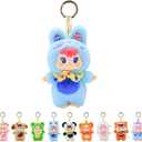 Friends Adventure Plush Blind Box  Cute Collectible Mystery Stuffed Animal Gift, (1 of 9 Possible Styles) Perfect for Birthday, Surprise & Party Favor, Single Box