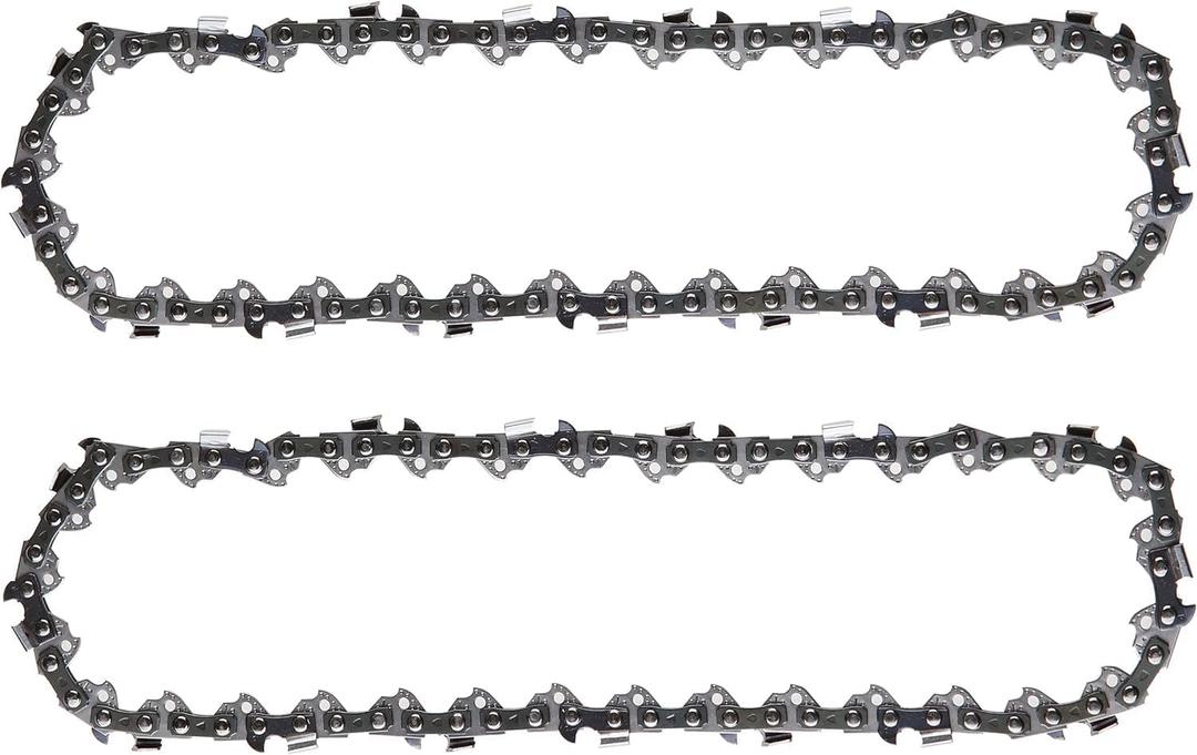 2 Pack 14 Inch Chainsaw Chains 3/8 LP .050" 52 Drive Links Fits Craftsman/Sears, Echo, McCulloch, Poulan, Homelite, Ryobi