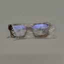 livho Oversized Eyewear Frame for Woman and Men - Rectangle Fashion Glasses for Computer, Chic Preppy Frame