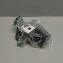 1set Door Handles with Privacy Lock for Bedroom Bathroom Living Room Matte Aluminum Quiet Easy Installation Rod Security Design