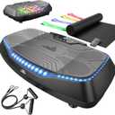 FLYBIRD Vibration Plate Exercise Machine, Adjustable Speed High Intensity Vibration for Muscle Toning Weight Loss Lymphatic Drainage, Full Body Workout Vibration Plate