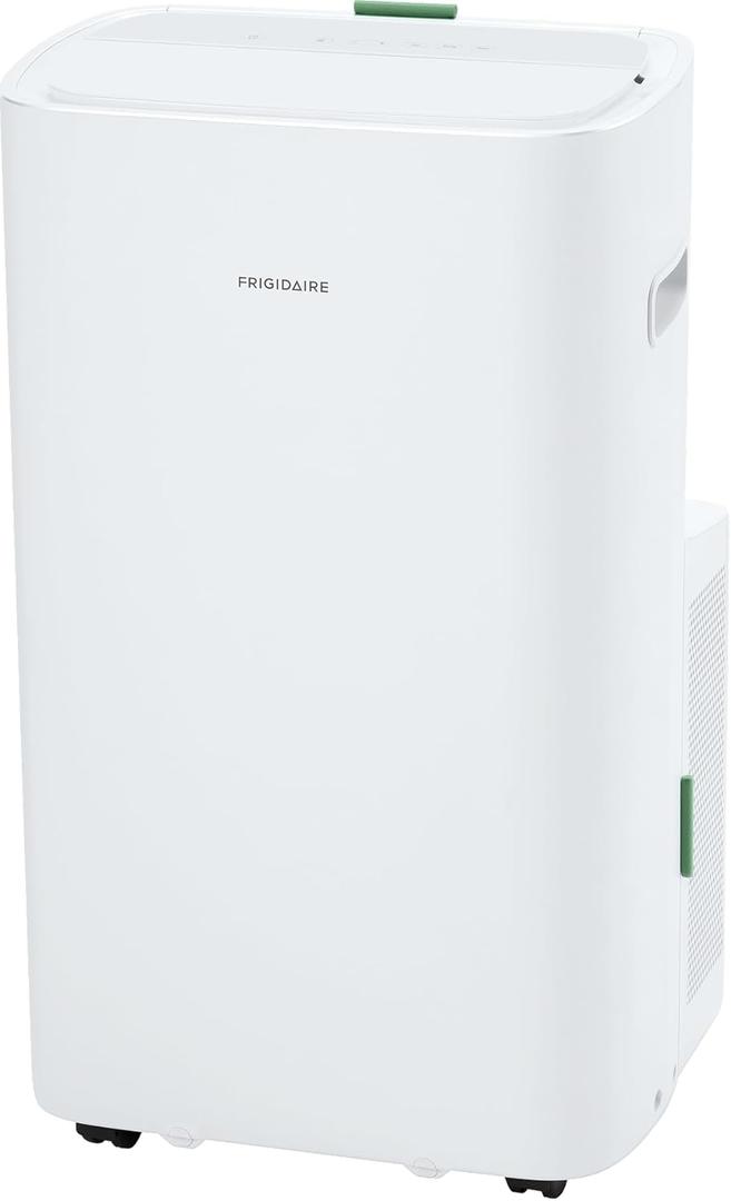 Frigidaire 4-in-1 Smart Portable Room Air Conditioner with Wi-Fi & Supplemental Heat 14,000 BTU (ASHRAE) / 10,000 BTU (DOE), Cools Up to 700 Sq. Ft., Quiet Operation, White