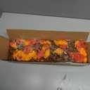 Artificial Fall Hanging Flowers for Outdoors, 2Pcs Faux Silk Fake Morning Glory Mums for Autumn, UV Resistant Realistic Plants for Home Garden Porch Patio Balcony Planter Yard (2Pcs Fall 2 Colors)