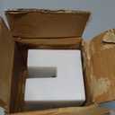 Creative Co-Op Contemporary Marble Cookbook Stand, White