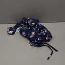 B2prity Womens One Piece Swimsuit Retro Square Neck Tummy Control Bathing Suits Ruched Modest Full Coverage Swimwear (Medium, Navy and Pink Floral)