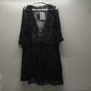 Eomenie black swimsuit cover, L