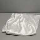 BTFBM High Waisted Skirts for Women Fall Clothes 2025 Elegant Satin Flowy A-Line Cocktail Formal Night Out Maxi Skirt Small, White