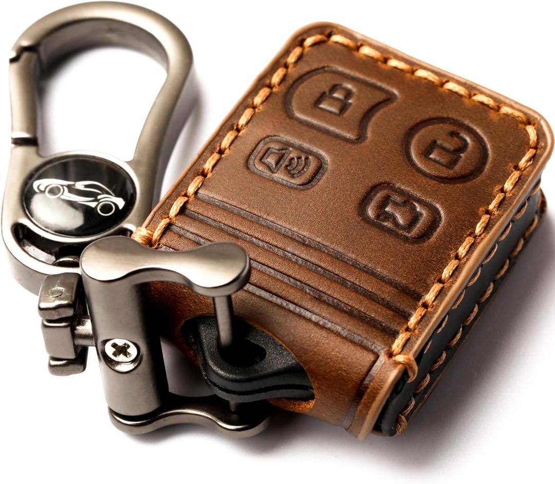Keychain Fob Cover Case Compatible with Ford 1998-2016 F-150 F-250 F-350, Mazda Etc.