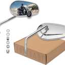 Chrome Sportster Mirrors for Road King Street Electra Glide Dyna Softail Road Glide Motorcycle Rearview 1982-2023