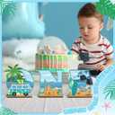 3 Pcs The Big One Surf Table Decoration Surf First Birthday Decorations One Letter Wooden Sign Centerpiece 1st Party Supplies for Summer Beach Birthday Board Swimming Hawaii Party Decor