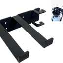 Garden Pump Sprayer Holder,Fits Up to 2.5 Gallon BottlesLawn & Outdoor Organizer (1 PCS Black)