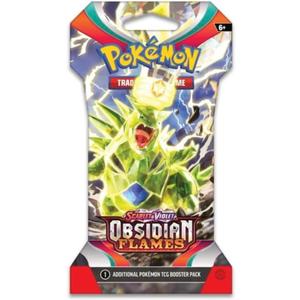 Pokemon Scarlet & Violet Obsidian Flames Sleeved Booster | Tyranitar