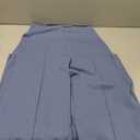 G4Free EverGoing Maternity Dress Yoga Pants with Pockets Over The Belly Stretchy Work Slack Pregnancy Wide Leg Trousers (Blue, M)
