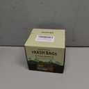 AYOTEE Compostable Trash Bags 8 Gallon Trash Bags with Handle, 30 Liter, 80 Count Biodegradable Compost Bag 8 Gallon Medium TrashBags, Unscented Medium Compostable Bag for Bathroom Kitchen Home