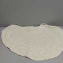 60 Inches Extra Large White Knit Christmas Tree Skirt Ivory Knitted Thick Rustic Christmas Tree Skirt Mat for Boho Xmas Decor Neutral Ornaments Xmas Party Decorations Holiday Winter Home