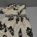 Happy Sailed Womens Summer Jumpsuits Printed Square Neck High Waisted Pockets Wide Leg Rompers Beach Fashion Vacation Outfits, Size S